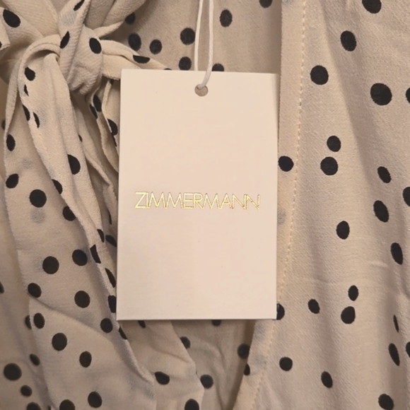 Zimmerman NWT Empire Jumpsuit in Pearl Confetti - Picture 11 of 14